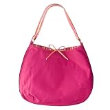 Xhilaration Slouchy Hobo Bag - Pink with Multicolor Lining