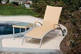 Sabbia Side Table(w/smoked glass top)-- 2 BOXES..