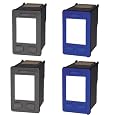 Take4Less 2 pack (B+C) HP 27 28 C8727AN C8728AN Remanufactured Ink Cartridges for Hewlett Packard Deskjet 3320 3420 3425 3520 3520V 3550 3620V 3650 3650V 3740 3745 3745V 3840 3843 3845 5550 5551 8727AN 8728AN