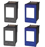 4-pack HP 27 28 C8727AN C8728AN Remanufactured Ink Cartridges for HP Deskjet 3320 3420 3425 3520 3520v 3550 3620v 3650 3650v 3740 3740v 3745 3745v 3845 3845xi Officejet 4110 4215 PSC 1110 1209 1210 1210v 1210xi 1311 1315 1315v 1315xi