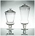 Glass Apothecary Jar S/2 14" & 12"h