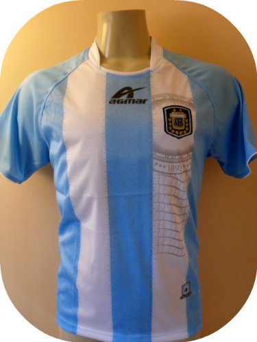 Soccer : ARGENTINA YOUTH SOCCER JERSEY OLD NEW