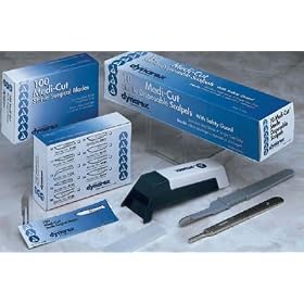 Dynarex Disposable Scalpels, 10/bx