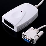 RS232 Serial Port IrDA Receptor & IR Infrared Adapter for PC