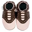 Robeez Infant/Toddler Pink Saddle Shoe Slip-On