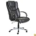 Cloude Big and Tall Executive Chair - PurSoft Black