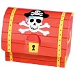 Beute-Schachtel Piraten Sch�tze, 8 Stk.