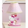 Bedtime Originals Hello Kitty and Puppy Lamp with Shade - Pink
