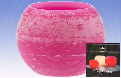 eika Wachswindlicht Rustic fuchsia,