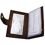 New Cowhide Leather Credit Card Holder Wallet