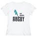Sex, Money, Rugby Sports Womens T-Shirt (White, Sizes X-Small - XXX-Large)