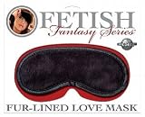 Fetish Fantasy Fur-lined Love Mask, Black