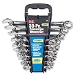 Combination Wrench Set SAE and MM, Long / Stubby - 30 Pieces