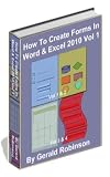 Word Forms With ActiveX Controls (How To Create Forms In Word & Excel 2010)