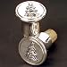 TREE DESIGN WINE STOPPERS - PAIR OF SILVER PLATED WINE STOPPERS WITH TREE DESIGN - stopper