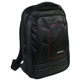 Brenthaven 2252 MetroLite BackPack (Black/Red)