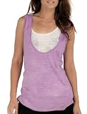 (オルタナティブ)alternative Burn out Deep Scoop Neck Tunic Woman