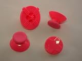 Pink Xbox 360 Thumbsticks + Dpad Set