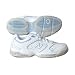 Women's New Balance WC654W (2A) Tennis Shoe-White/Blue