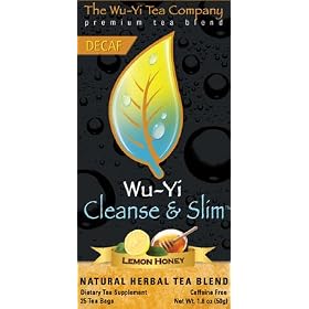Wu-Yi Cleansing Tea 25 Tea Bags/box Zesty Lemon
