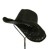 Ladies Toyo Cowboy Hat Black W35S14C 41zCxiuG9xL. SL160 Ladies Toyo Cowboy Hat Black W35S14C