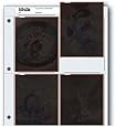 Archival Negative Pages Holds Four 4 x 5 Inches Negatives or Transparencies, Pack of 25