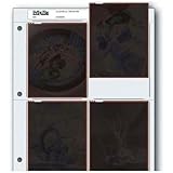 Archival Negative Pages Holds Four 4 x 5 Inches Negatives or Transparencies, Pack of 25