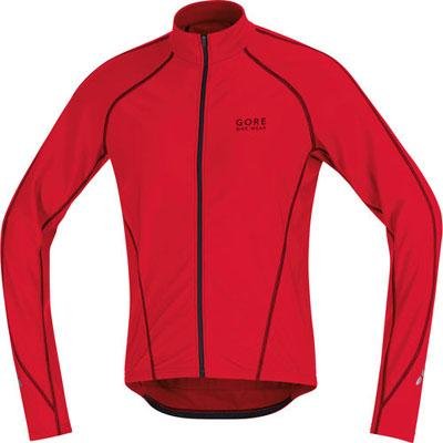 Gore Bike Wear Men's Contest Thermo Jersey, Small, Red On Sale