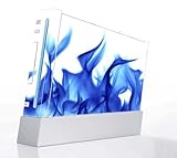 Blue Flame Decorative Protector Skin Decal Sticker for Nintendo Wii Console ....