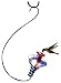 MiniBlossom Hummingbird Feeder Hanging Clear
