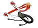 BU-428 NERD®Samurai Red Gross Zwille Schleuder mit Metallrahmen