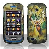 Premium - Samsung A597/Eternity II Rubber Design Deer Hunter - Faceplate -  ....