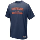 Nike Syracuse Orange Navy Blue Lacrosse Practice T-shirt
