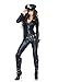 Leg Avenue Women's 4 Piece Officer Payne Lame Police Jumpsuit Costume
