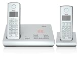 Verizon V100AM-2 DECT 6.0 Cordless Phone with Five Handset Capability (Silver)
