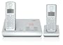 Verizon V100AM-2 DECT 6.0 Cordless Phone with Five Handset Capability (Silver)