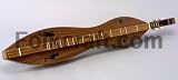 Folkcraft Black Walnut Hourglass Dulcimer With Cat Tone Holes