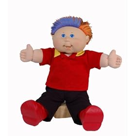 Cabbage Patch Kids Feature Doll Magic Touch - Caucasian Boy Red Hair by Play Along