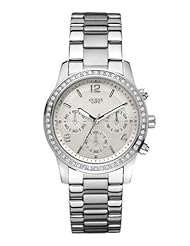 Guess Womens U13593L1 Chronograph Stainless Steel Bracelet Watch