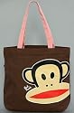 Paul Frank The Julius Core Tote in Brown,Bags (Handbags/Totes) for Women