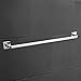 Bathroom Hardware Set Solid Brass Chrome Finish 4 Pcs Bathroom Accessories Combo Towel Bar Towel Rack Toilet Paper Holder and Robe Hook