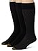 Gold Toe Men's 3Pack 2056S Crew Fashion Patterned Dress, Navy, Sock Size: 10-13/Shoe Size:9-11