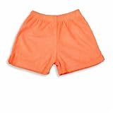 Mulberribush - Toddler Girls Terry Cloth Short, Orange