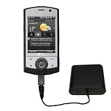 Emergency AA Battery Charge Extender for the HTC Polaris - Gomadic Brand w/ TipExchange Technology