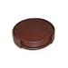 Mocha Leather Coaster Set