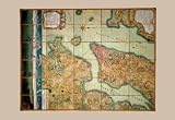 12 X 18 Stretched Canvas Poster Plan of the City of New York