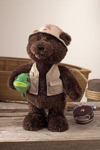Gund Fishing Boris Bear & Sings