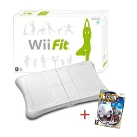 Wii Fit (Includes Balance Board & 40 Games) & Big Brain Academy Game - UK PAL Version (Limited Stocks)