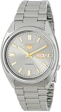 Seiko 5 Men's SNXS75 Automatic Grey Dial Stainless-Steel Bracelet Watch