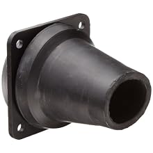 SMC DM Series Soft Nylon Polyurethane Tube Socket Side Multi-Connector with Single Side Cover, 6mm Tube OD, 12 Connecting Tubes
